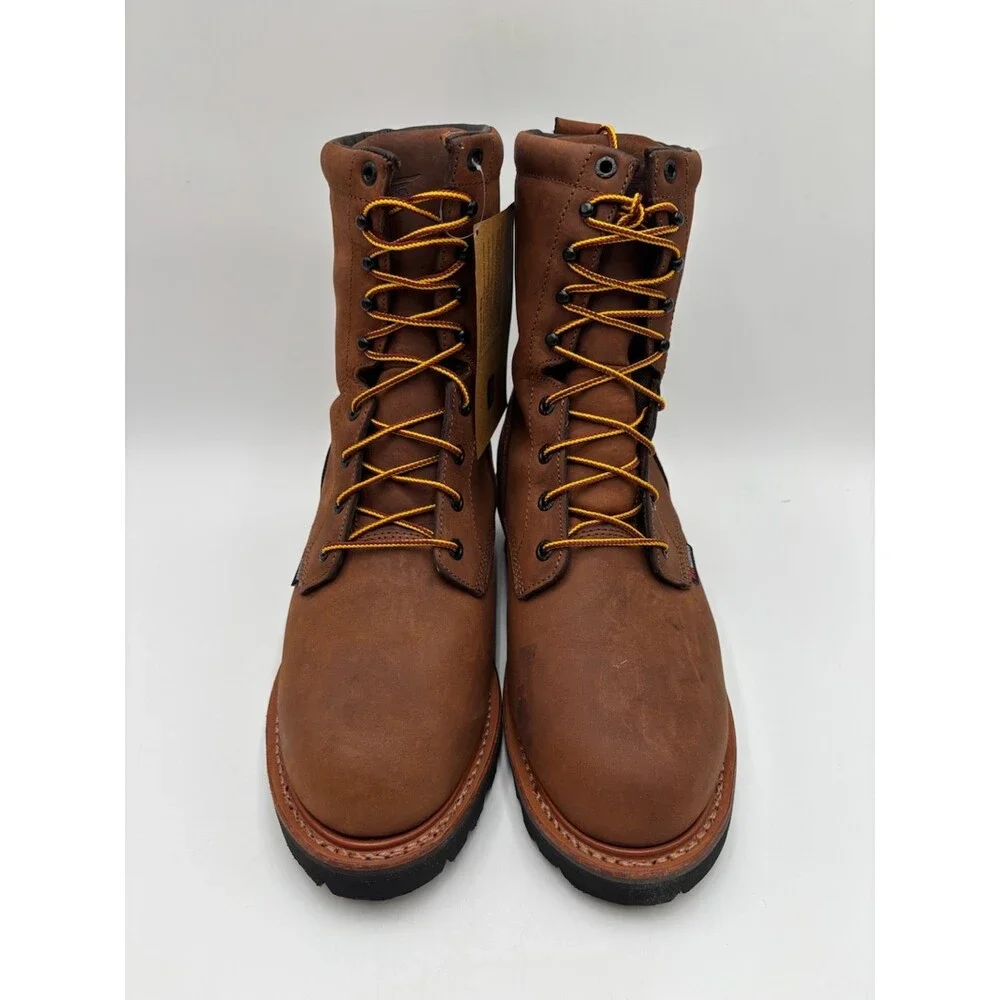 Red Wing Shoes 4417 Men's NEW Steel-Toe Waterproof EH Boots Brown US Size 8D